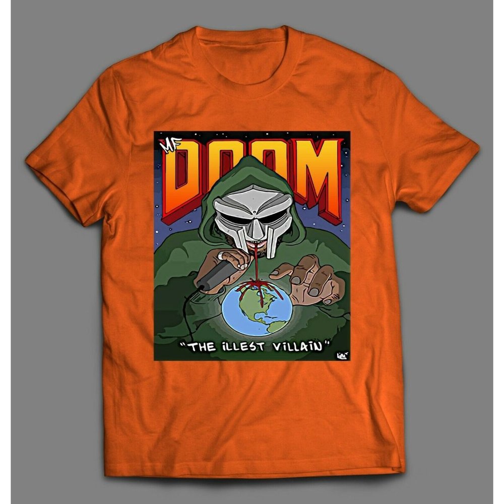 MF DOOM THE ILLEST VILLAIN HIGH QUALITY SHIRT *